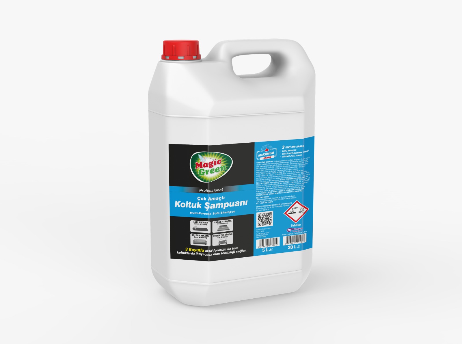 COMFORT KOLTUK ŞAMPUANI 5LT